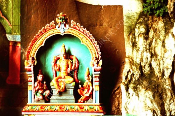 Hindu Shrine in Cave Walls, Batu Caves, Kuala Lumpur
